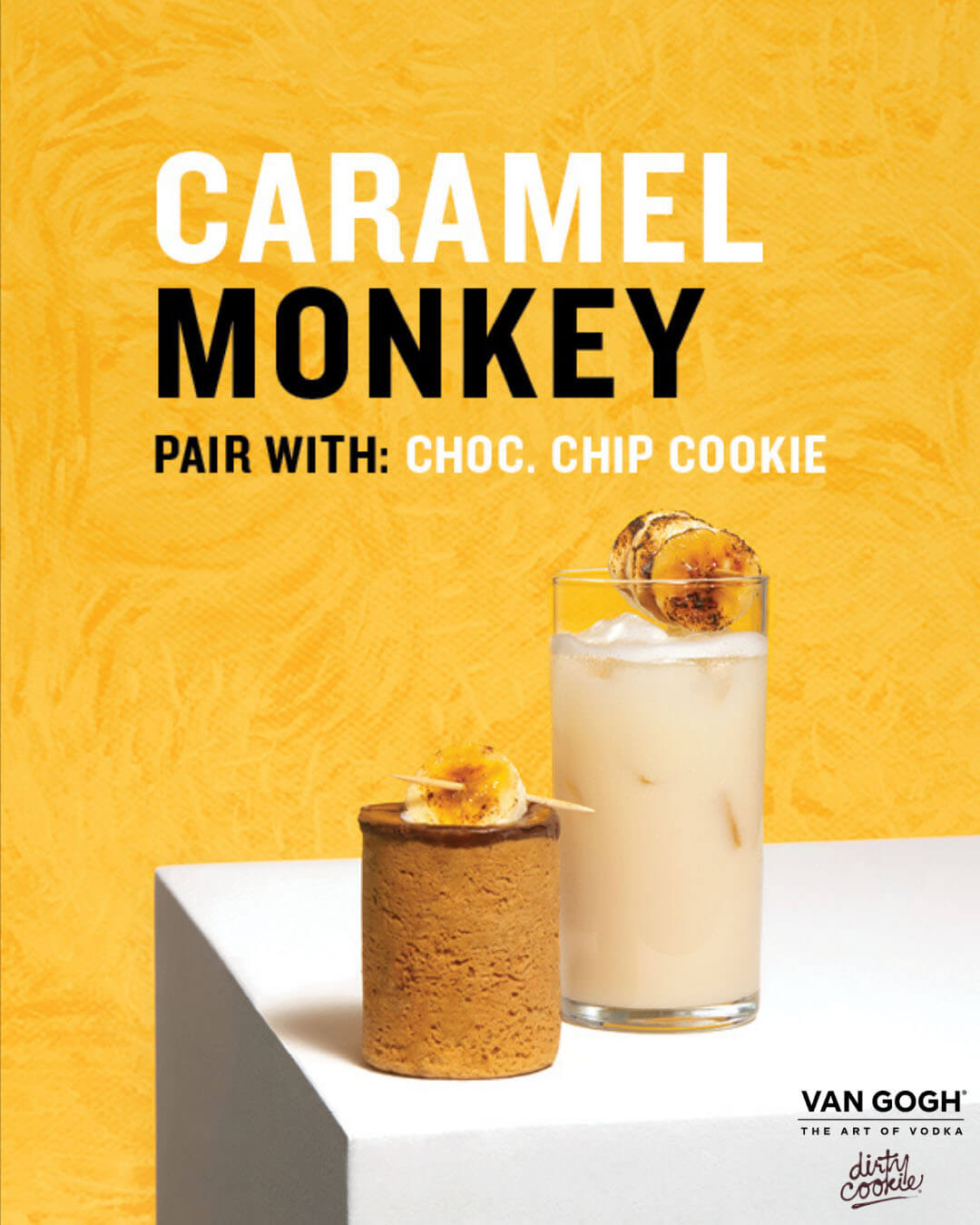 Van Gogh Caramel Monkey