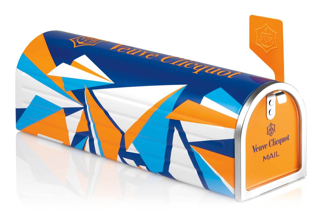 Clicquot En Route Limited Edition Mailbox