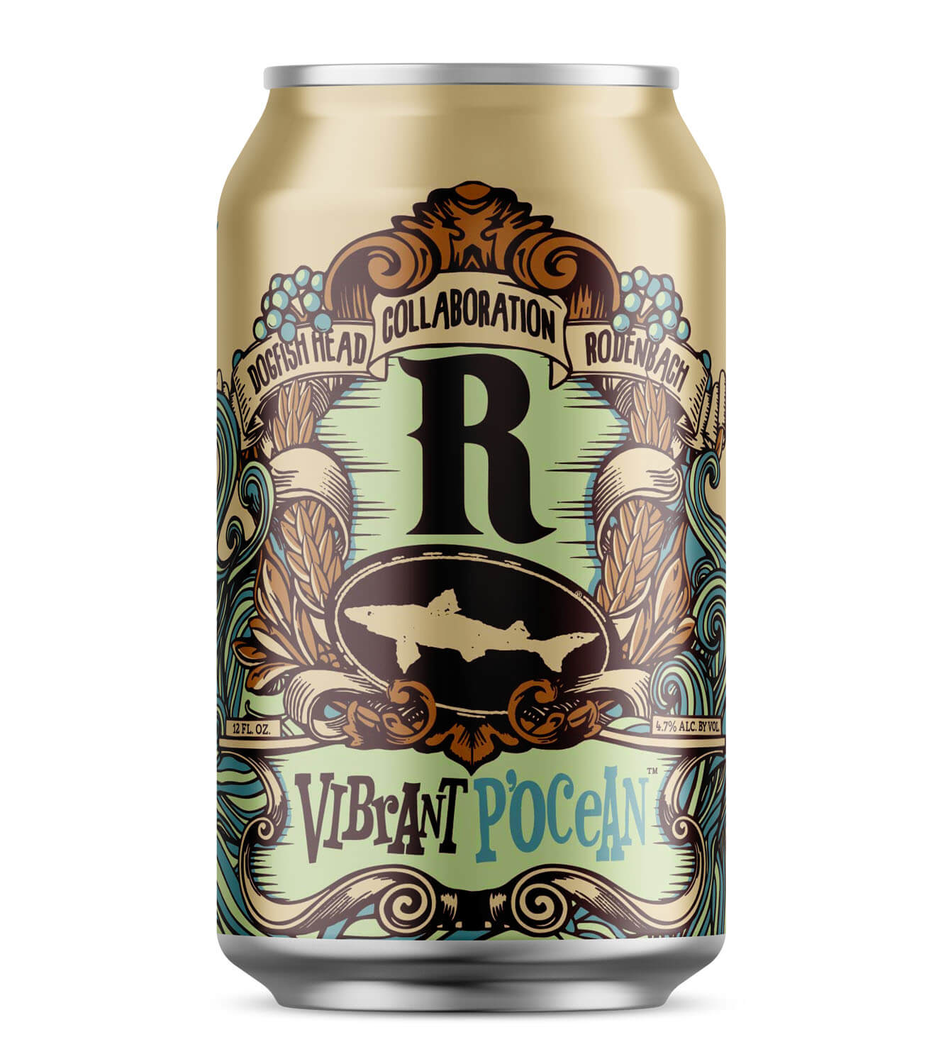 Vibrant P’Ocean, can on white