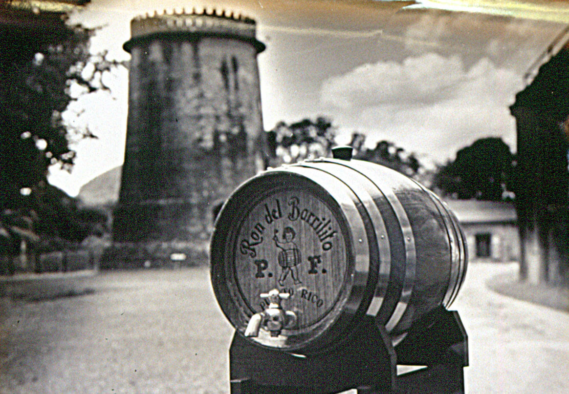 Vintage photo of the windmill