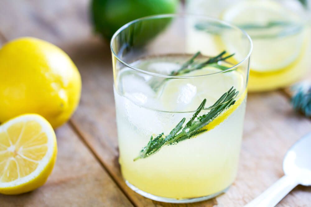 Vodka Rosemary Lemonade Fizz