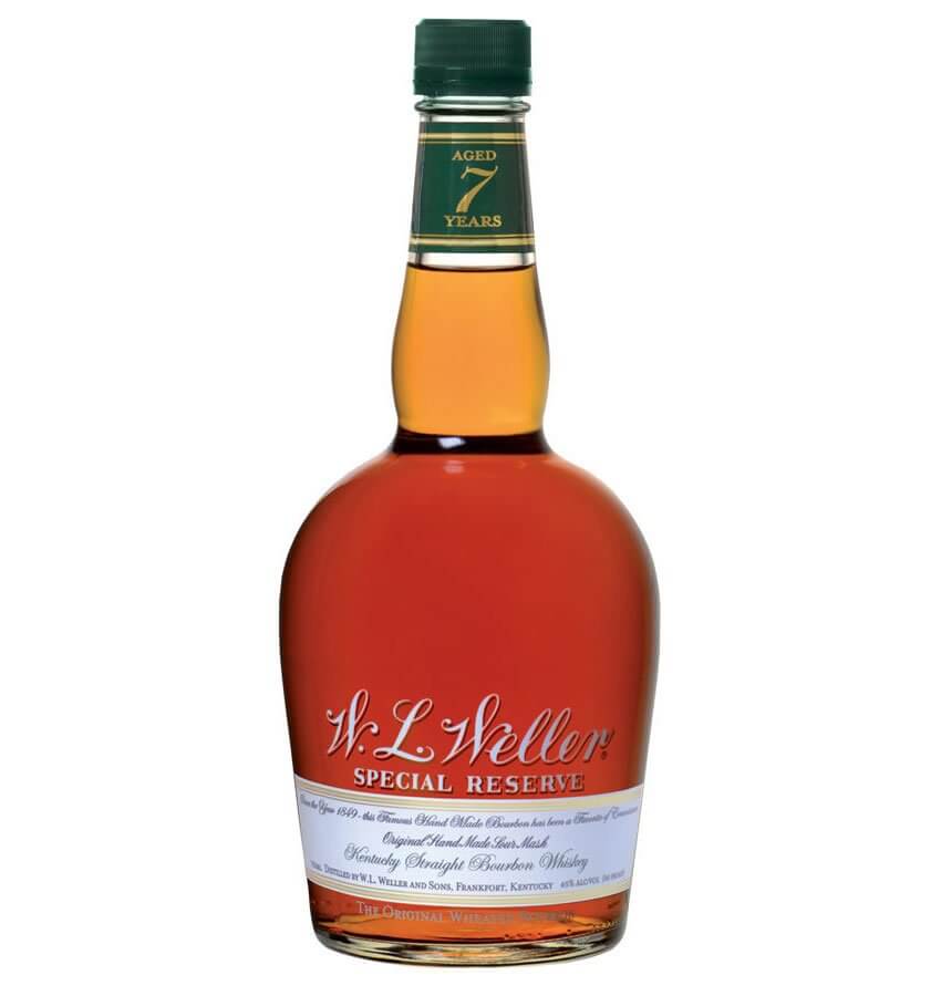 W.L. Weller bottle on white