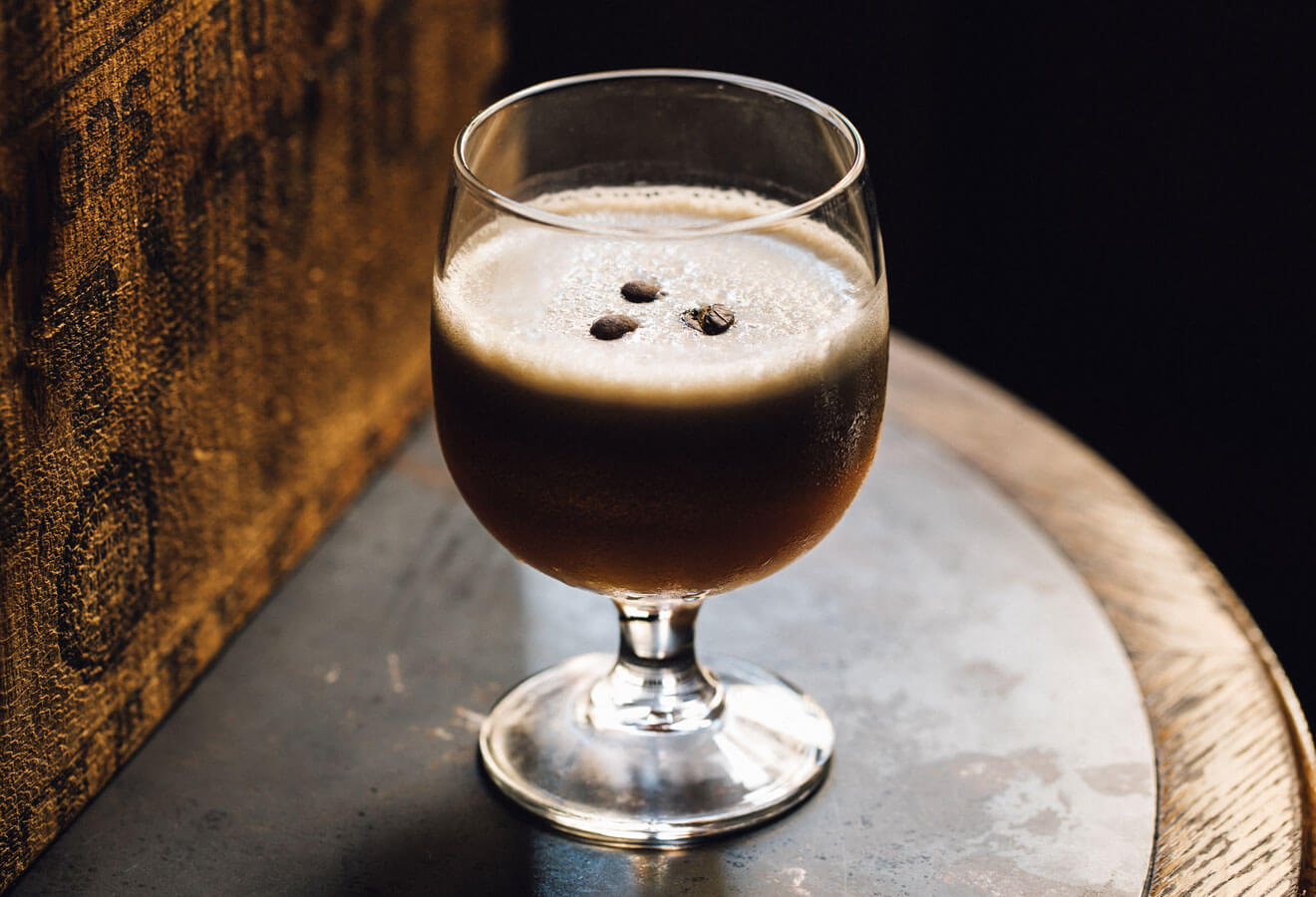 Wake Me Up, F**k Me Up, cocktail with garnish