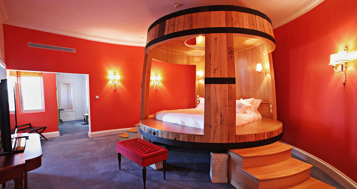 Wine Barrel Bed at The Yeatman Hotel Master Suite featured image