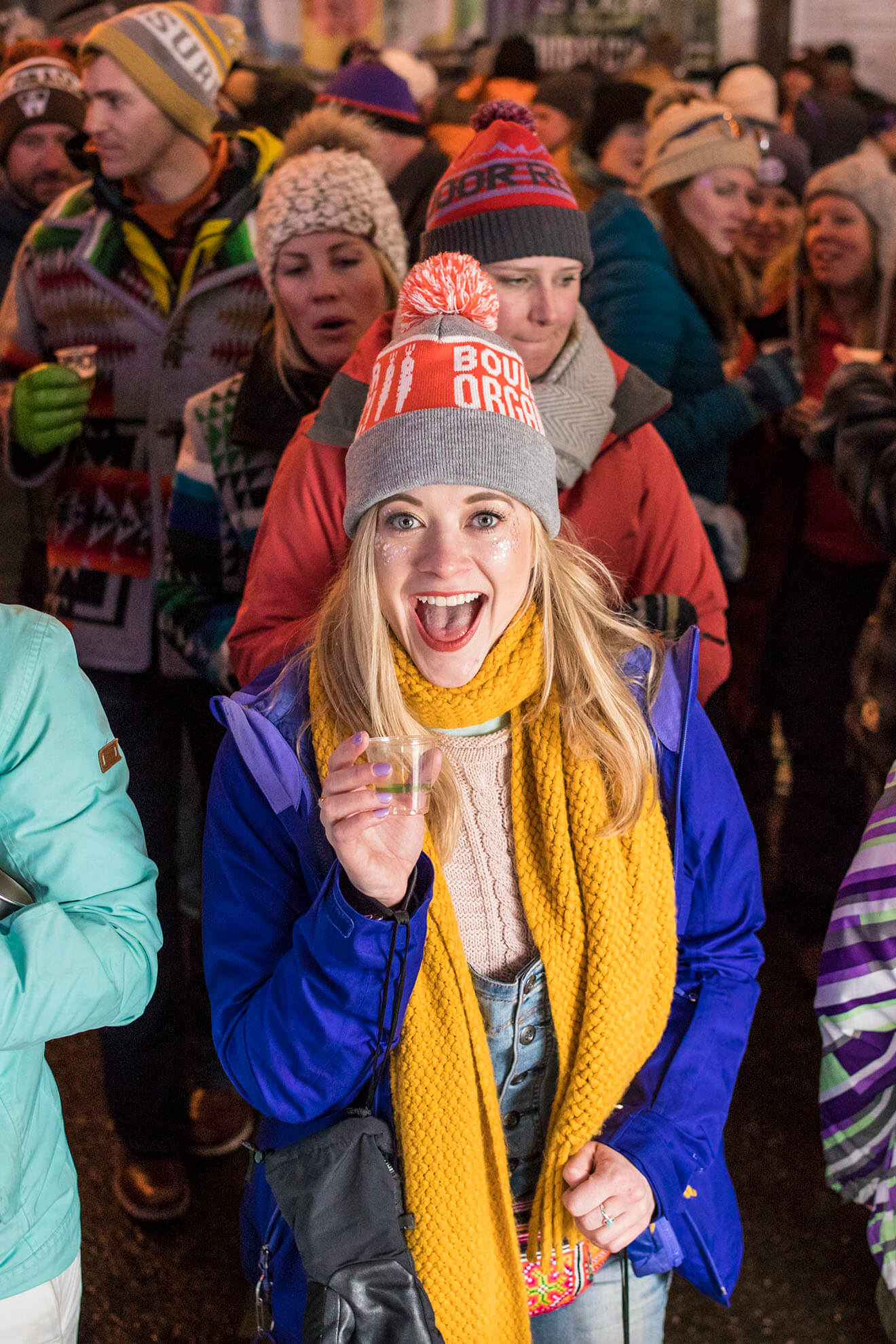 Winter Wonder Grass Beer Crowd