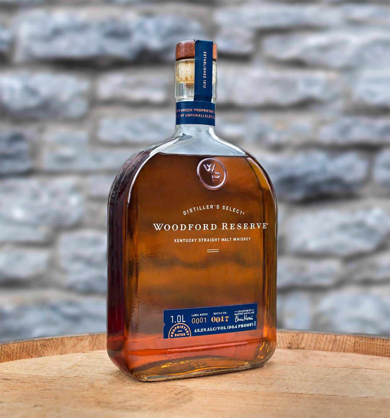 Kentucky Straight Malt, bottle on table