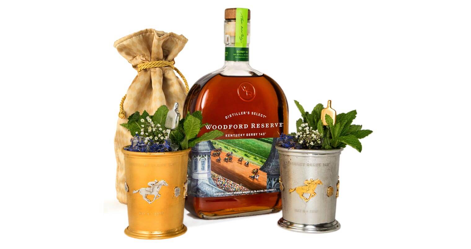 Woodford Reserve Unveils 2017 $1,000 Mint Julep Cup, featured image