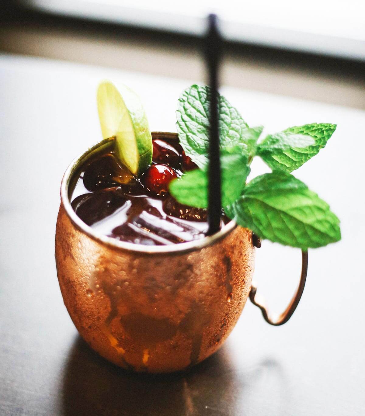 Cranberry Yule Tide Mule