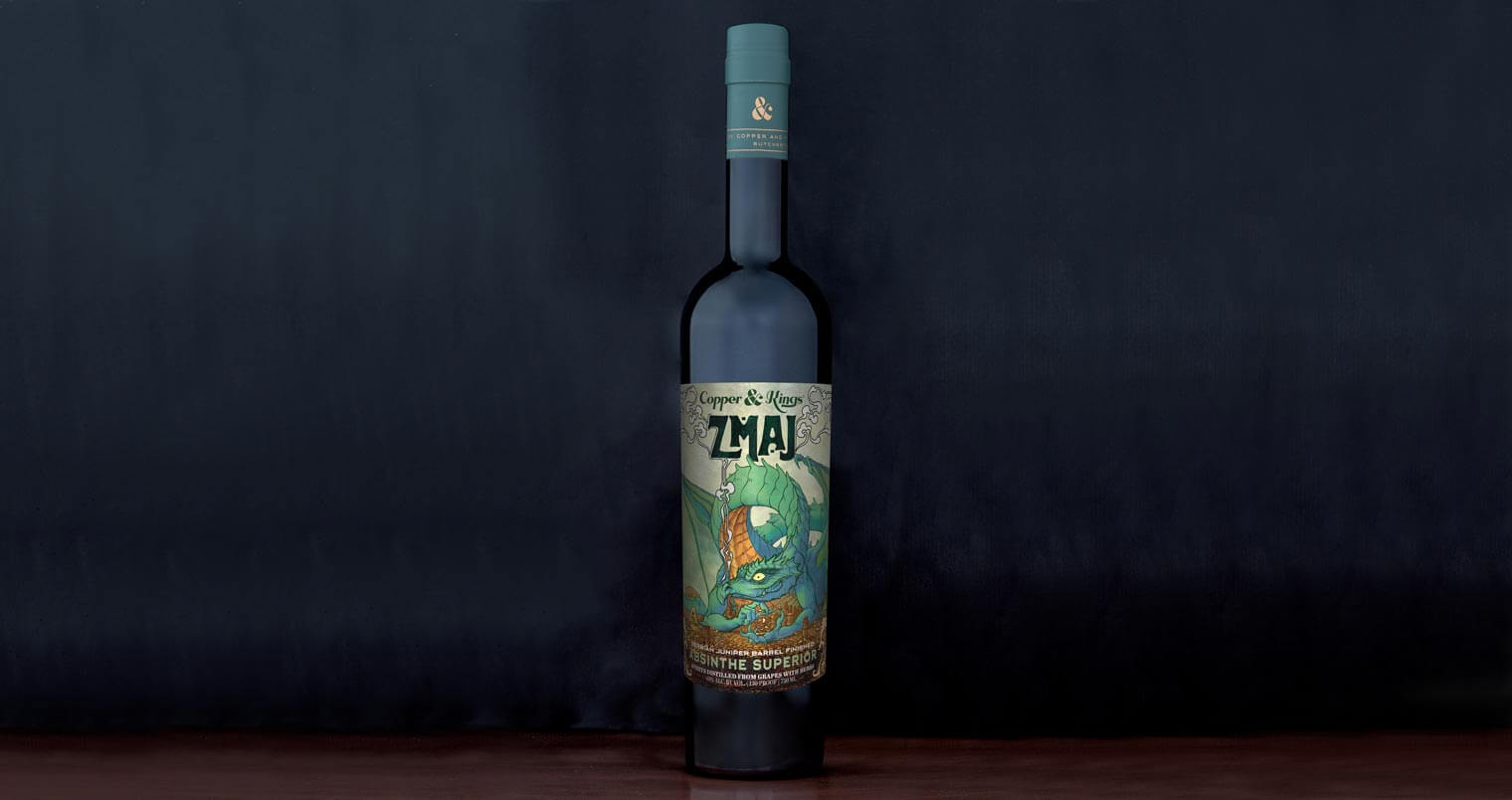 Copper & Kings Launches "Zmaj" Serbian Absinthe, featured image