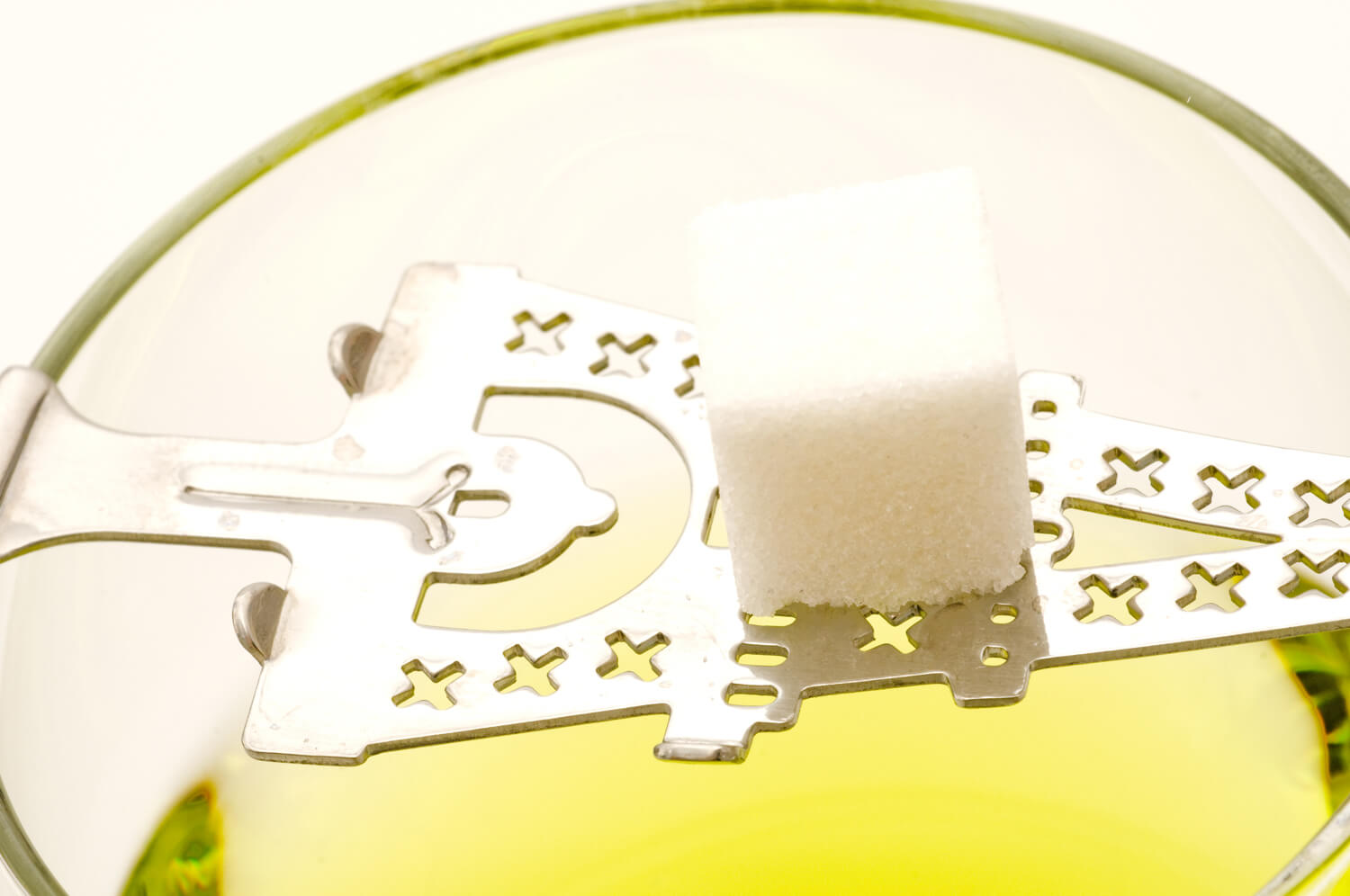 Sugar On Absinthe Spoon