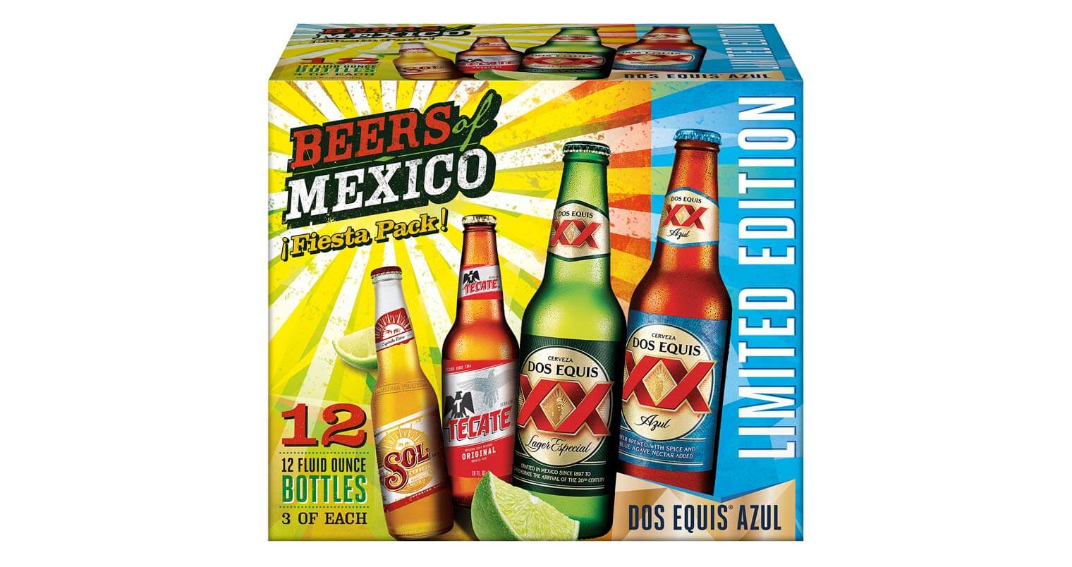 Heineken USA 'Beers of Mexico' Variety Pack Returns, beer news