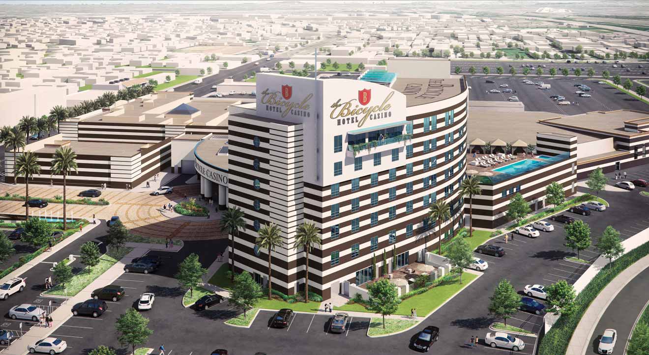The Bicycle Hotel & Casino Day Rendering
