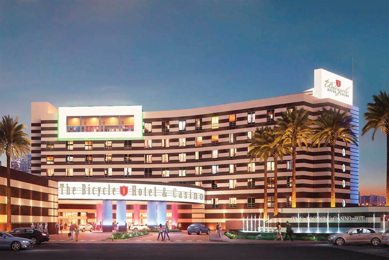 The Bicycle Hotel & Casino Night Rendering