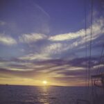 Bulldog Modern Gin & Tonic Competition Recap, sunset from boat