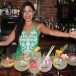 Bulldog Modern Gin & Tonic Competition Recap cocktails display