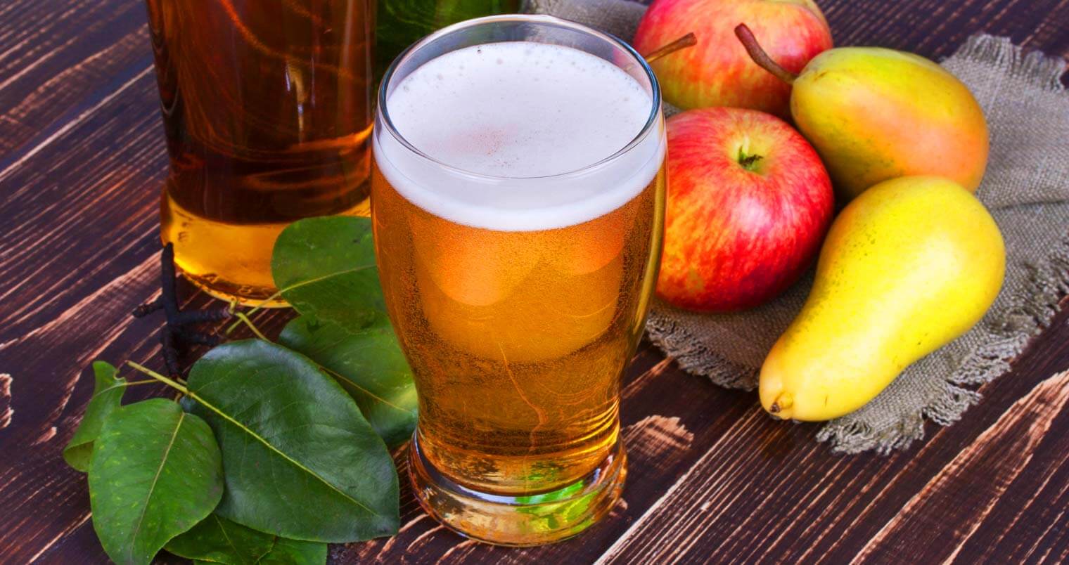 It's Cider Time - Bring on the Cold Weather with These 6 Ciders, glass, fruits