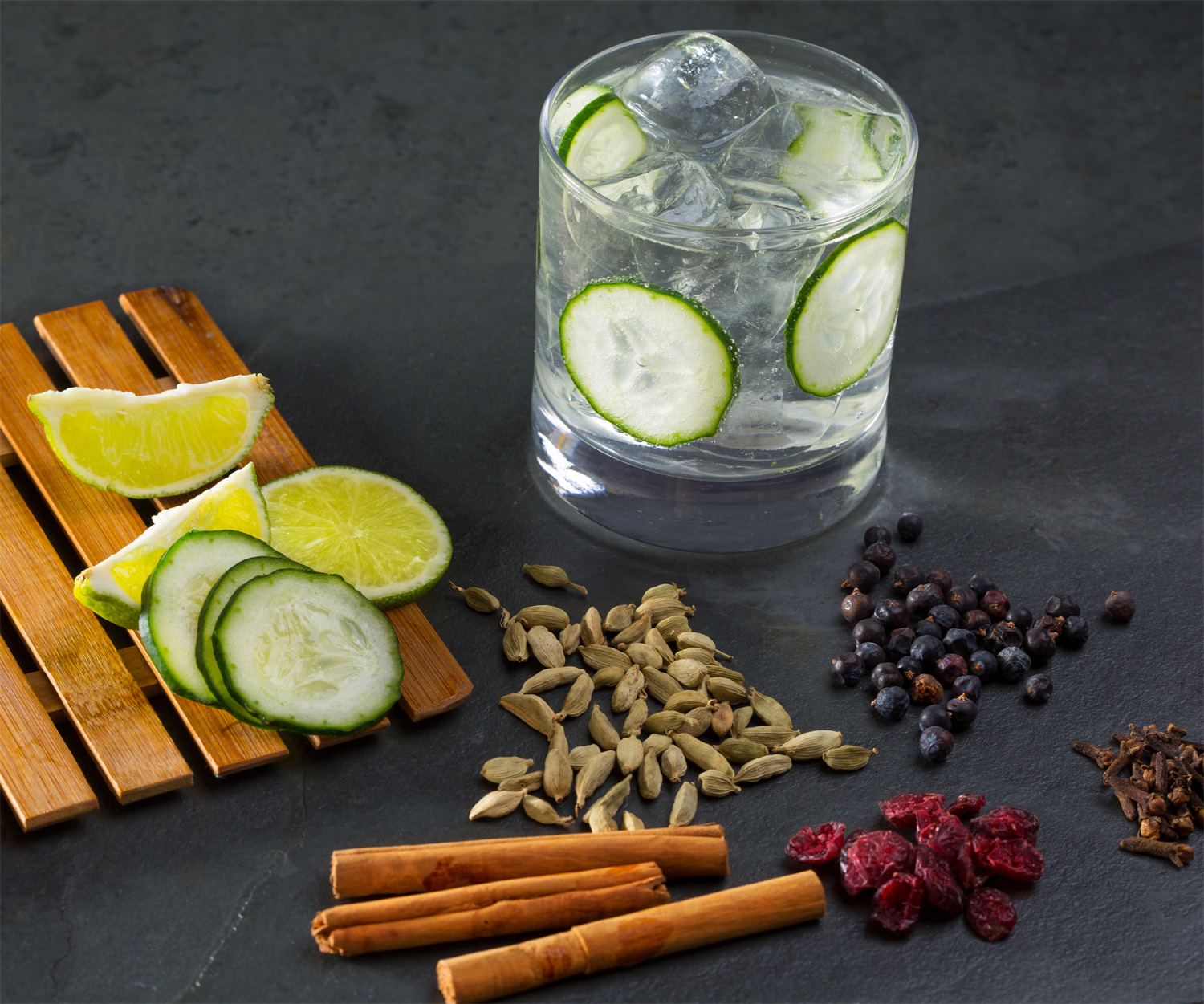 Cucumber Cocktail with Botanicals