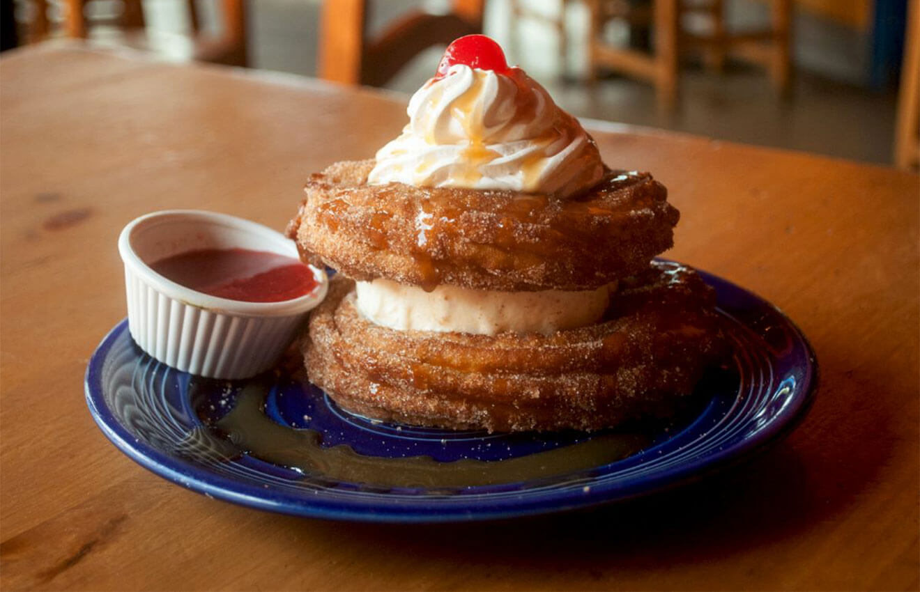 Delicious Churros and Ice Cream, Cozymel's Mexican Grill