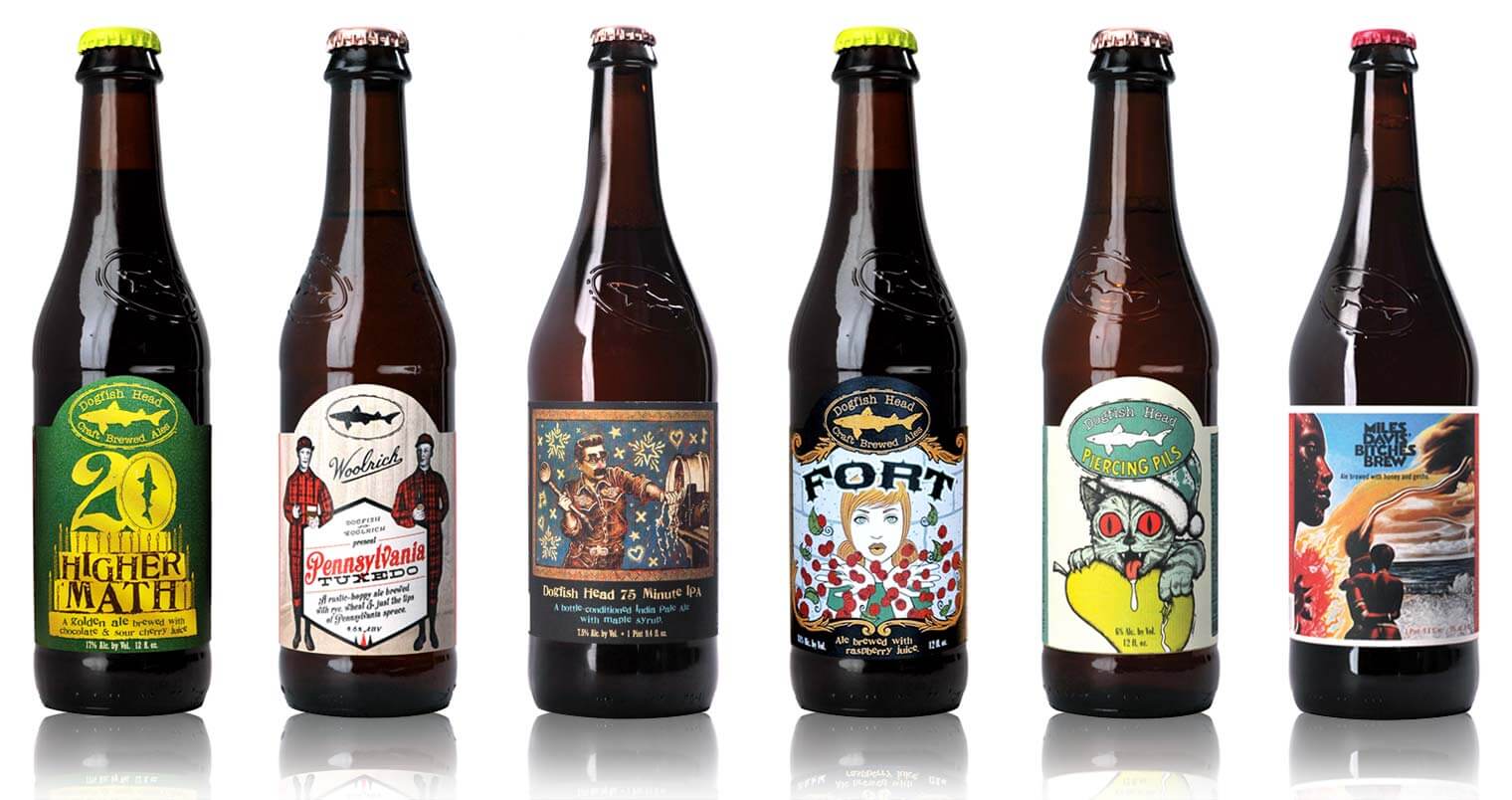 Dogfish Head Releases Six Limited Edition Beers
