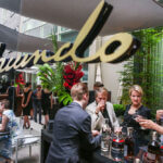 Guests enjoying cocktails at Facundo