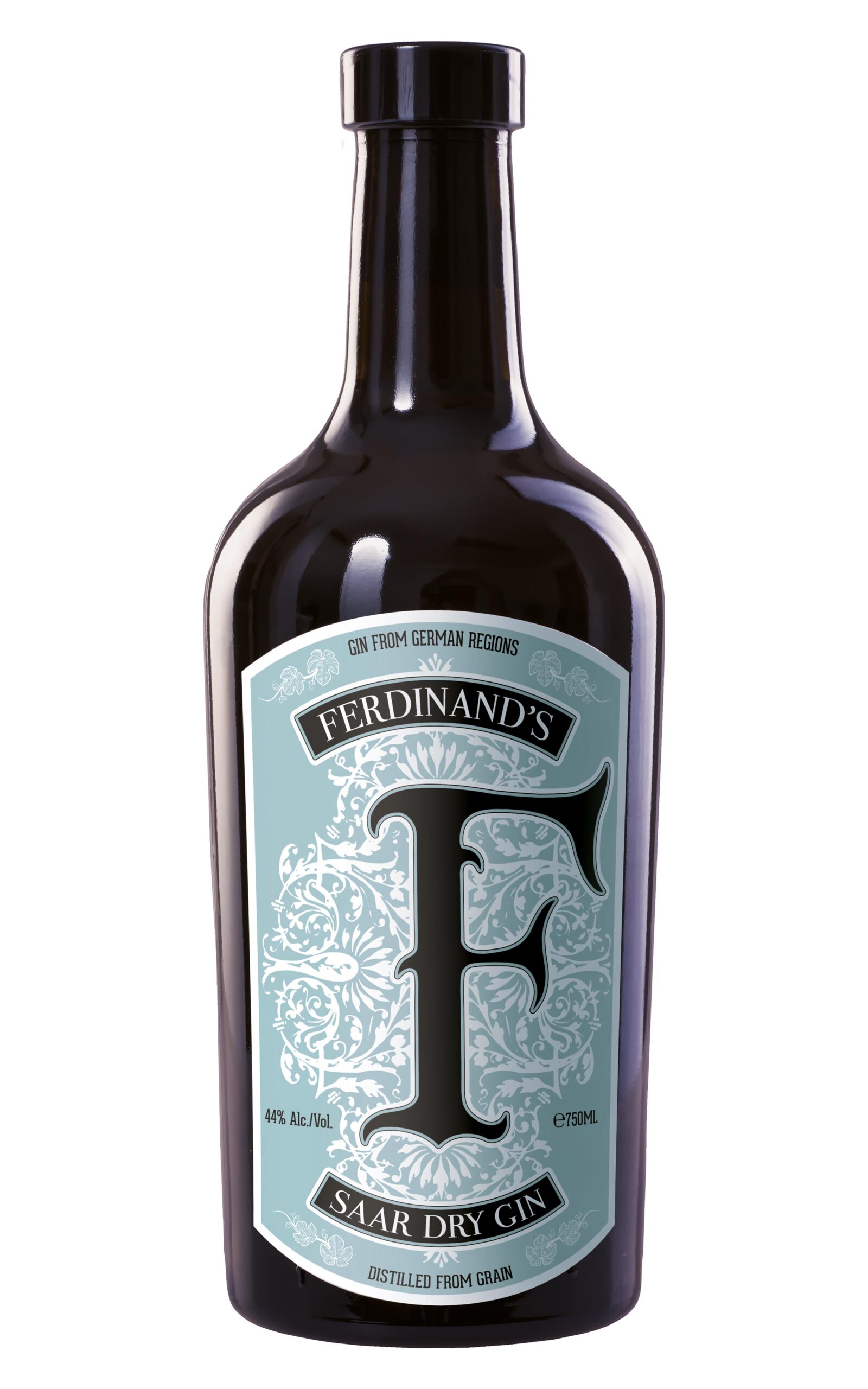 Ferdinand’s Saar Dry Gin bottle