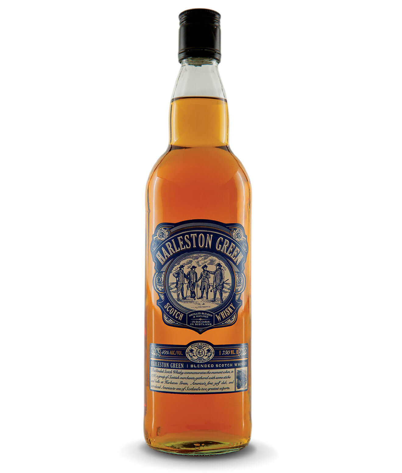 Harleston Green Scotch bottle on white