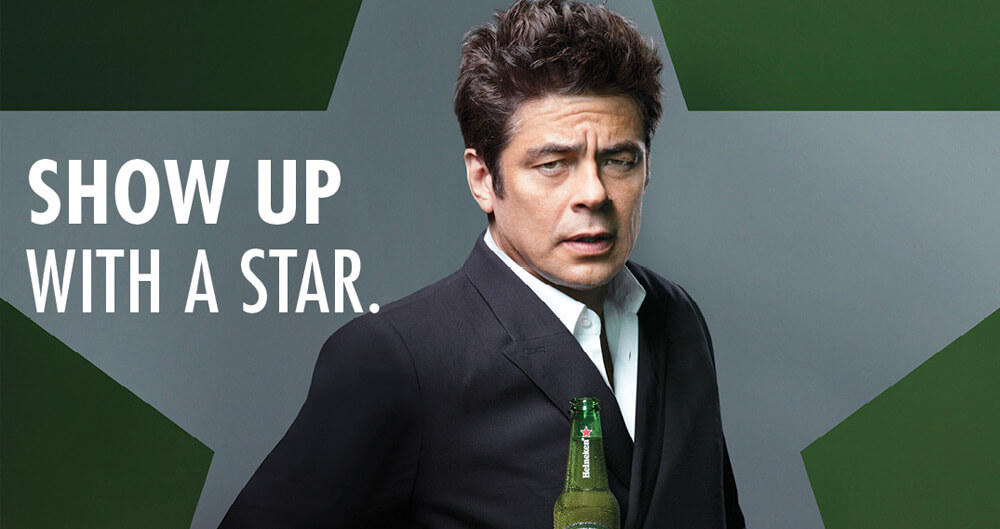 Heineken Brings You Behind the Scenes Featuring Benicio Del Toro, beer news, featured image