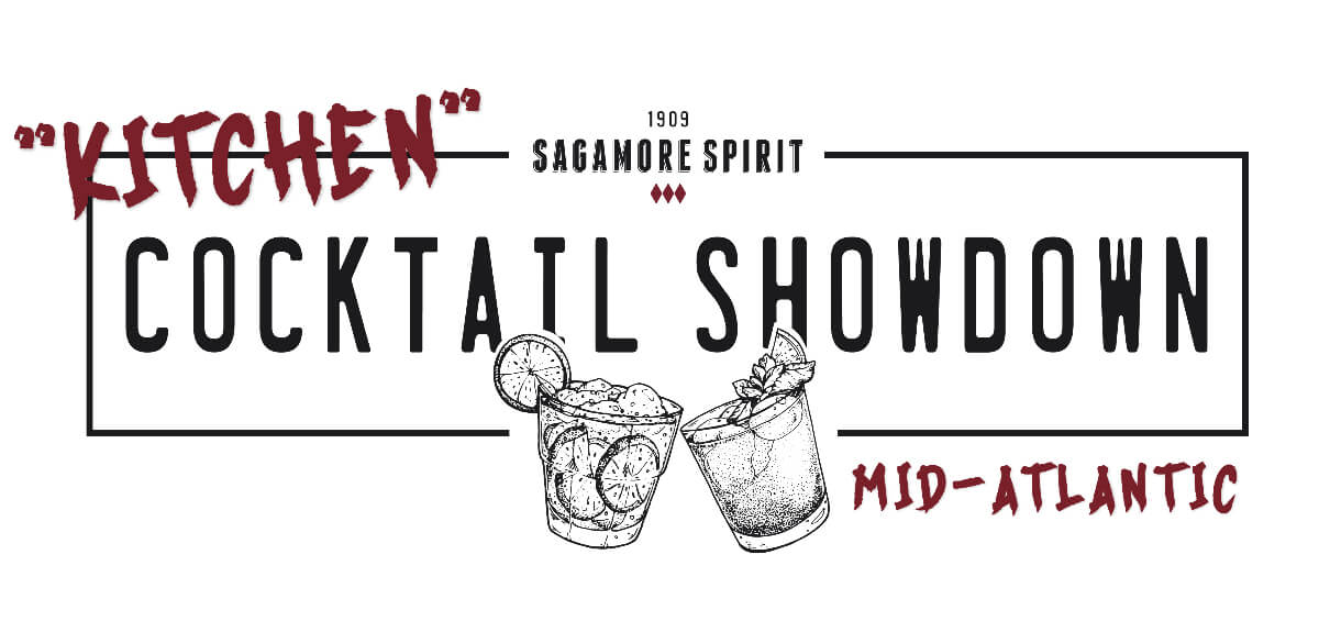The Sagamore Spirit Kitchen Cocktail Showdown, logo on white