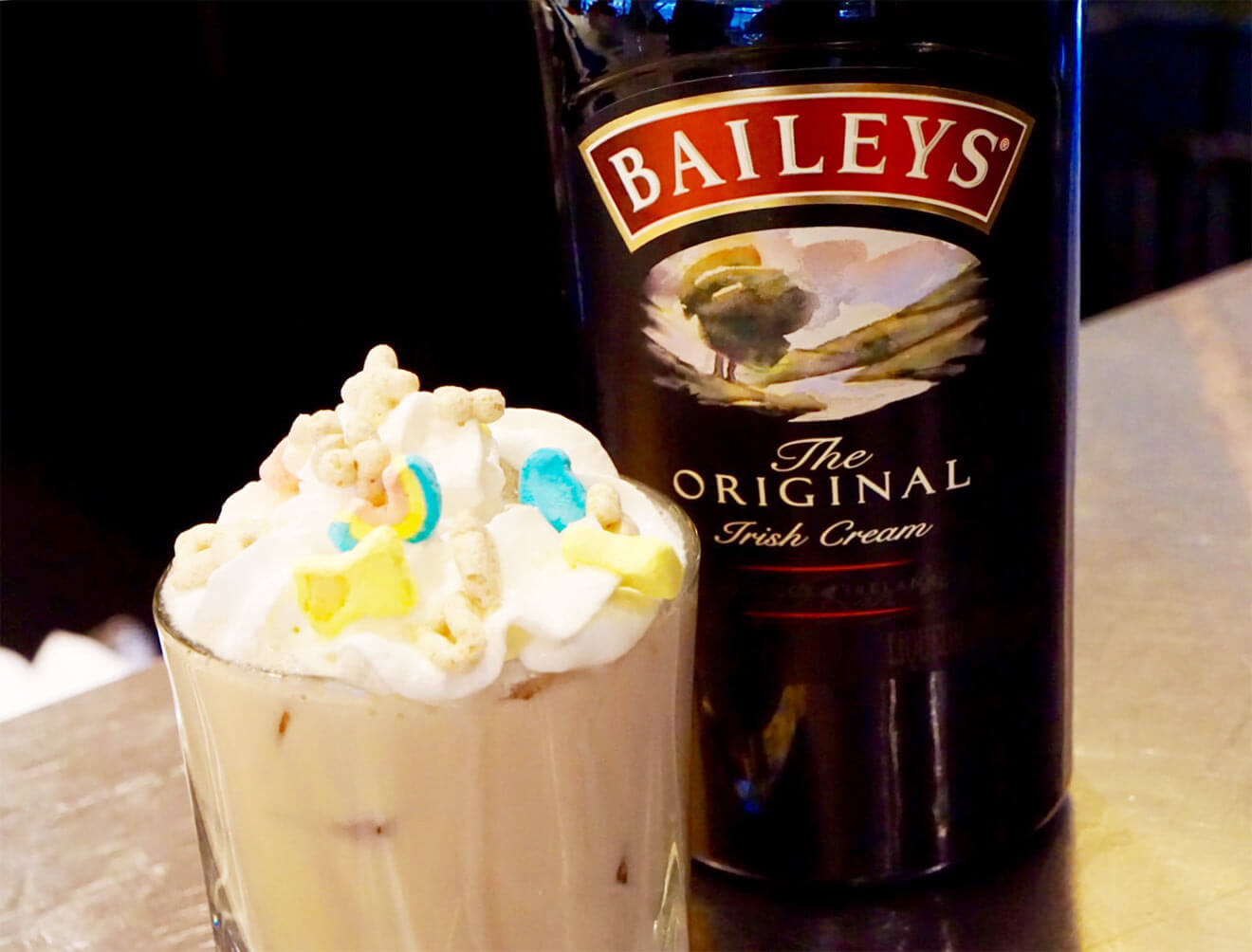 The Lucky Charm cocktail from KTCHN