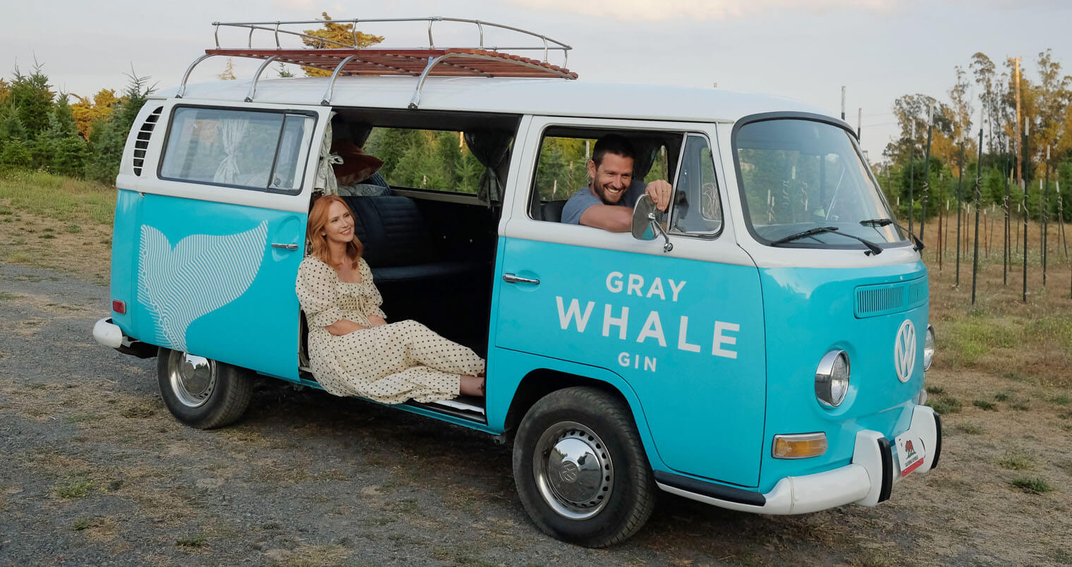 Gray Whale Gin Van