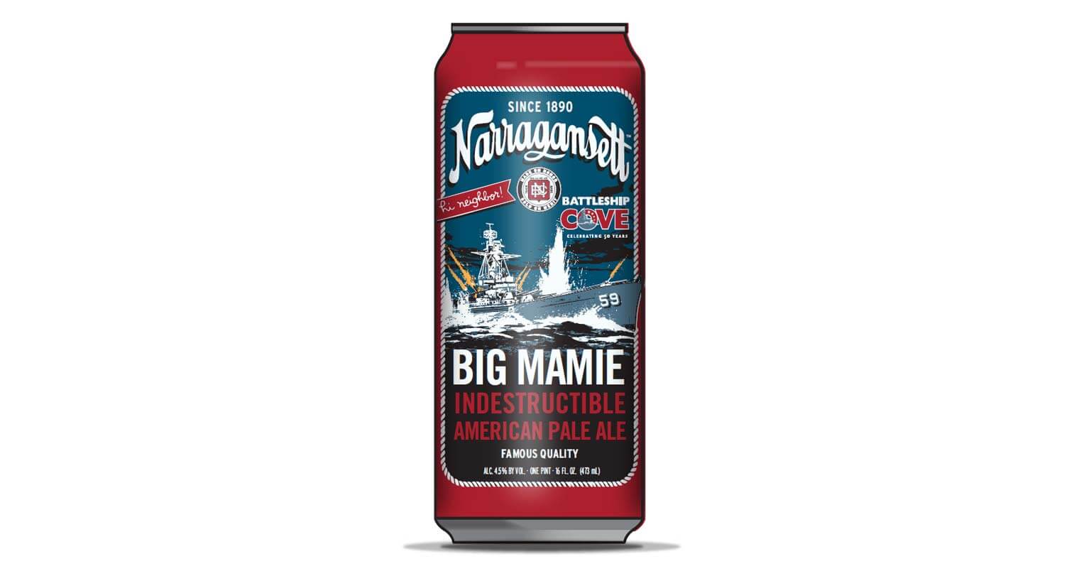Narragansett Releases Big Mamie Indestructible American Pale Ale