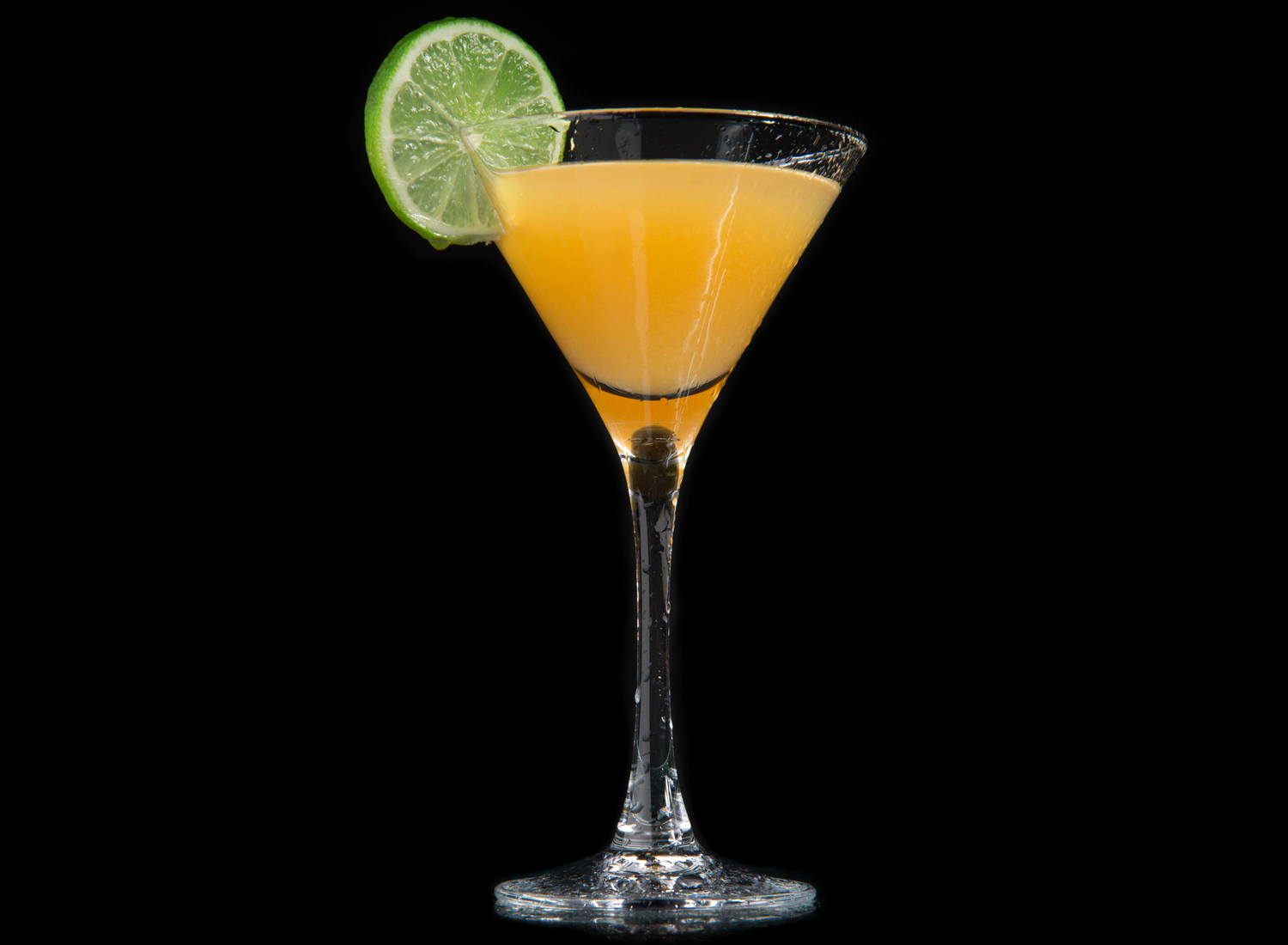 Orange Martini with Lime