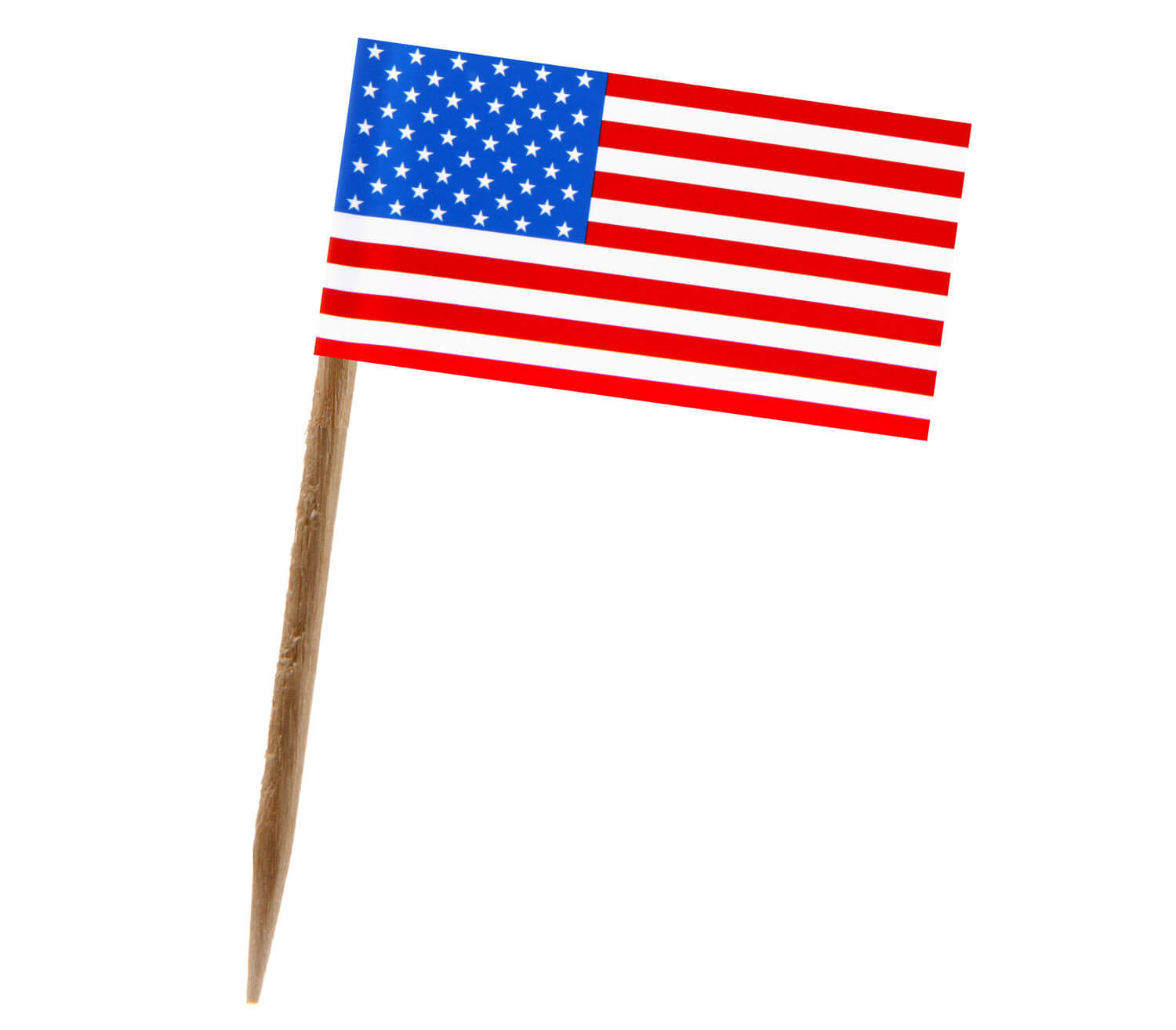 American Flag Toothpick