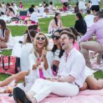 Rosé-Themed Picnic and Music Festival Blankets Governors Island