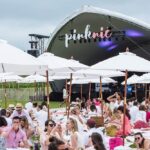 Rosé-Themed Picnic and Music Festival Blankets Governors Island