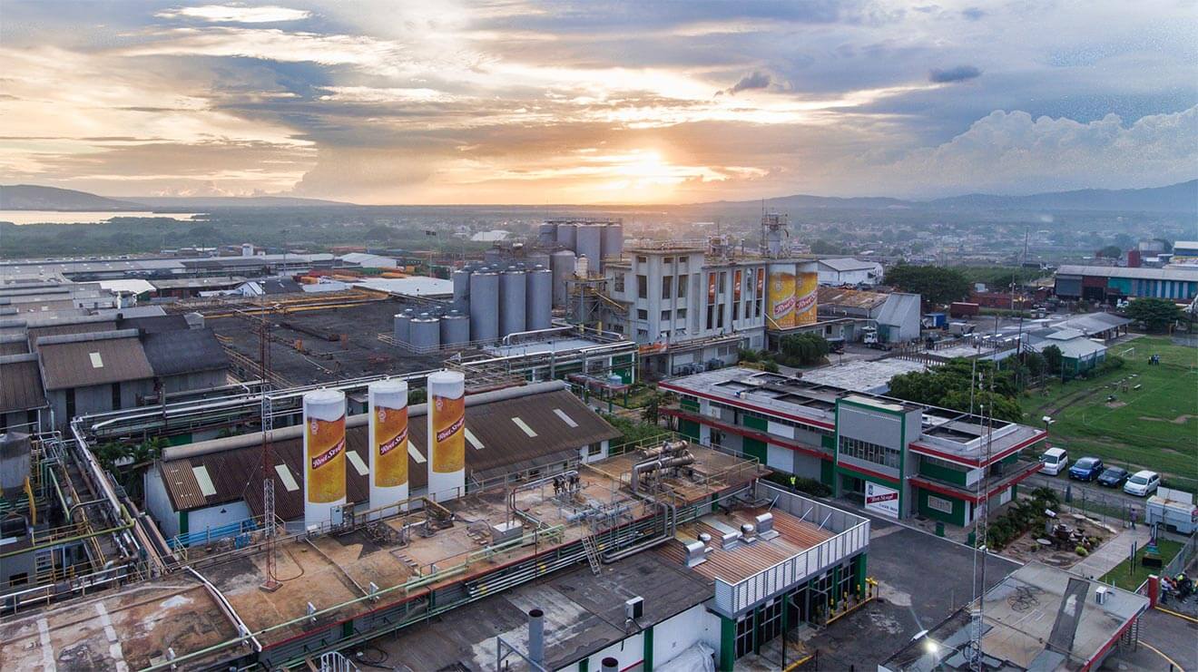 Red Stripe Brewery Aerial View