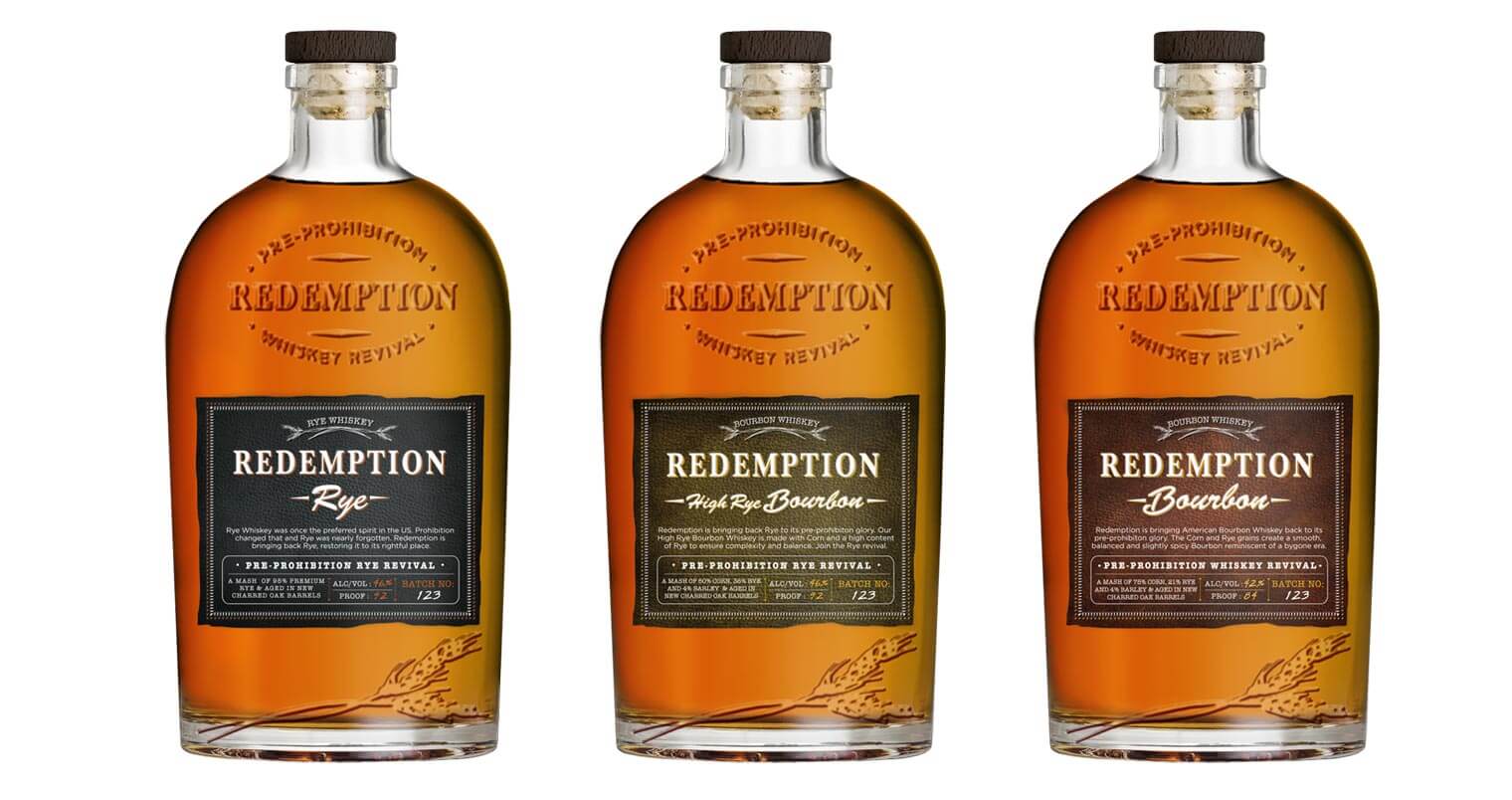 Redemption Whiskey Unveils New Look, featured image