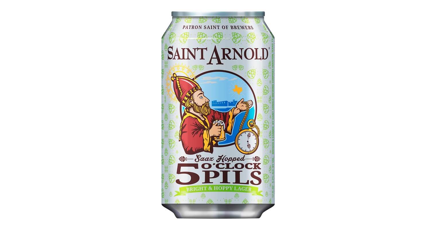 Saint Arnold Introduces 5 O'Clock Pils, beer news, featured image