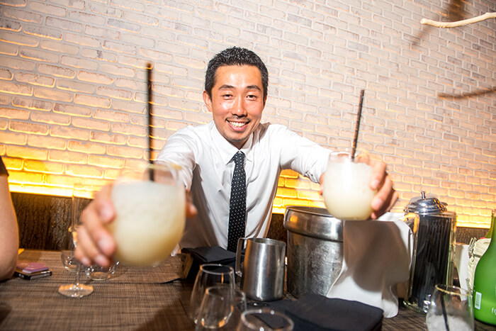 Bartender Kenta Goto serves up the Far East Side, a take on a mojito featuring Gekkeikan Nigori