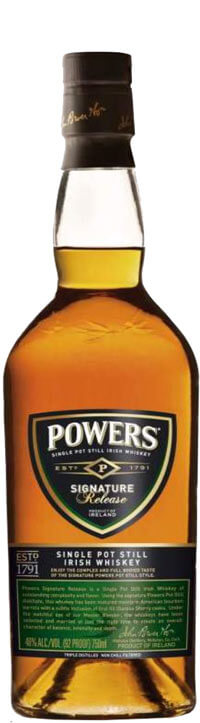 powers signature bottle