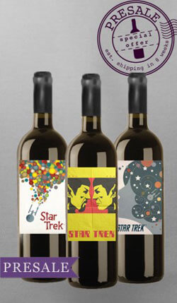 star trek wine bottles collection