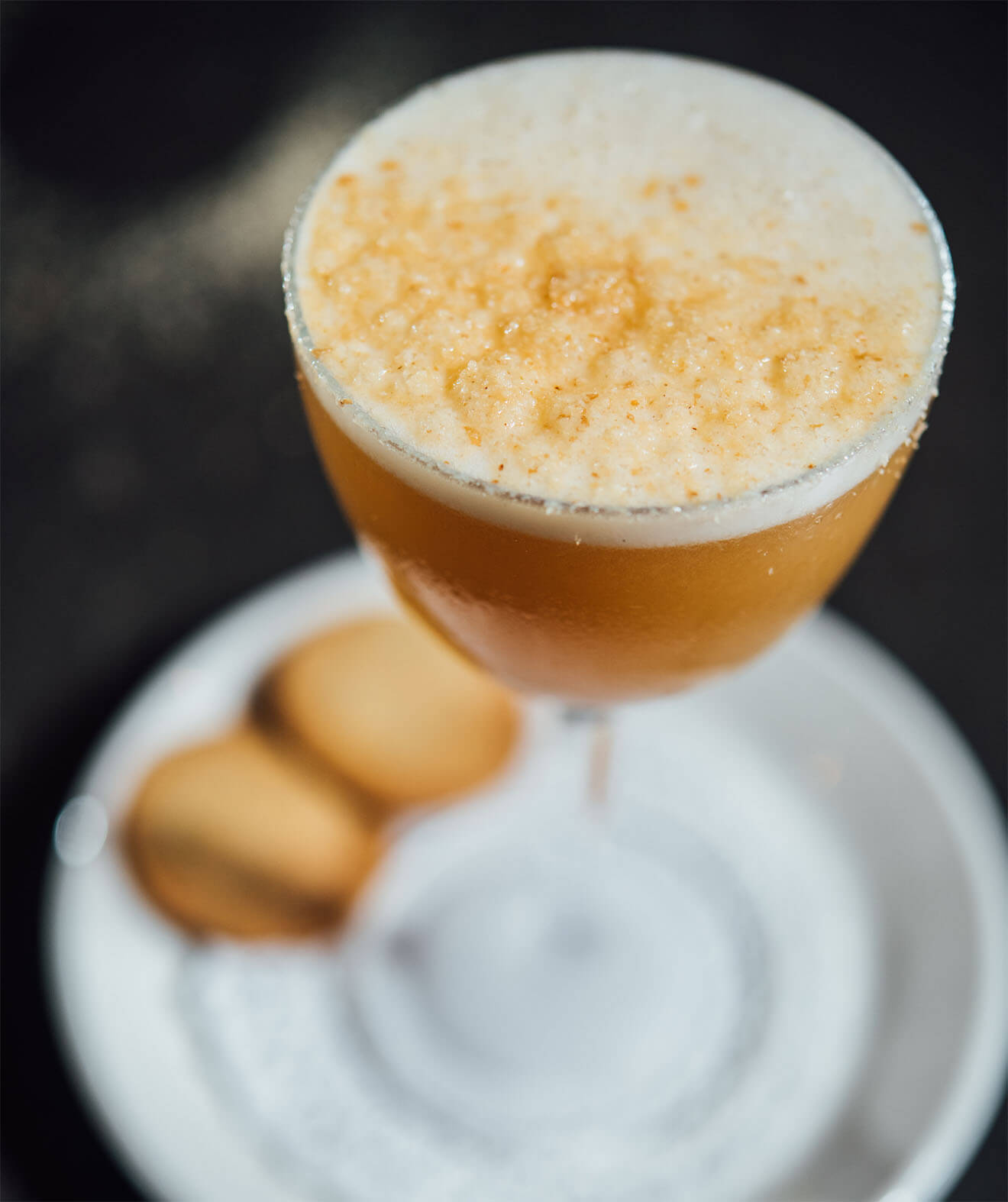 Tea & Biscuits, cocktail with biscuits