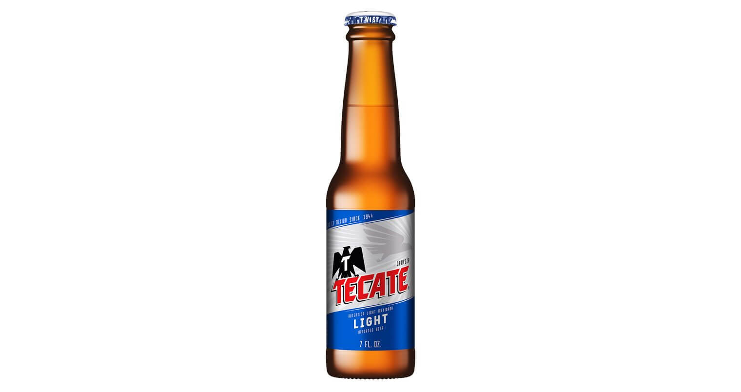 Tecate Light 7 oz. Pack, bottle, featured image