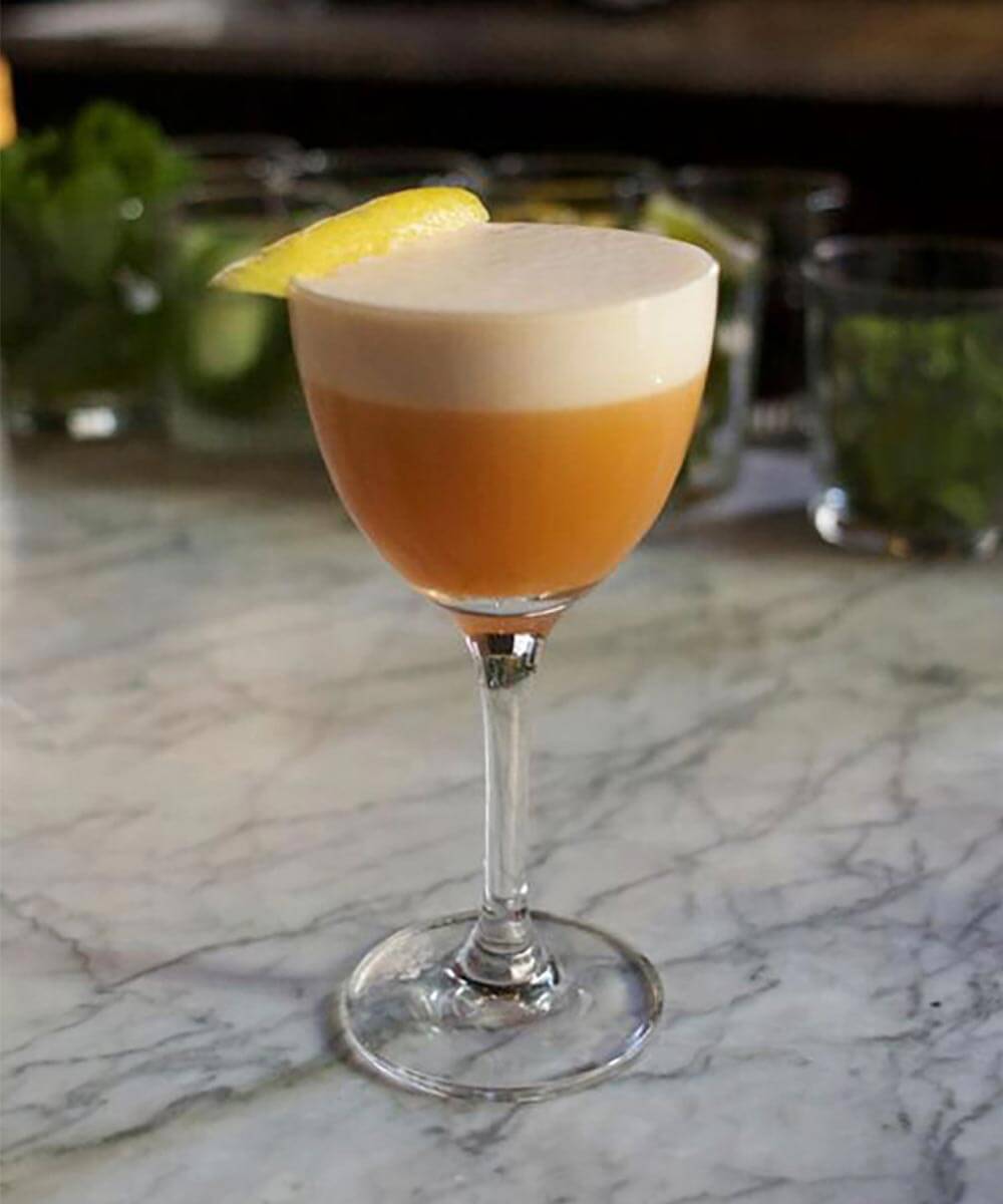 The Stowaway winning cocktail