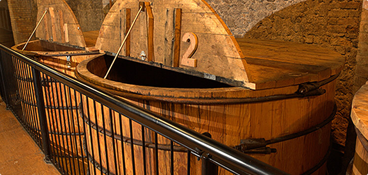 Vats at Killbegan Distillery