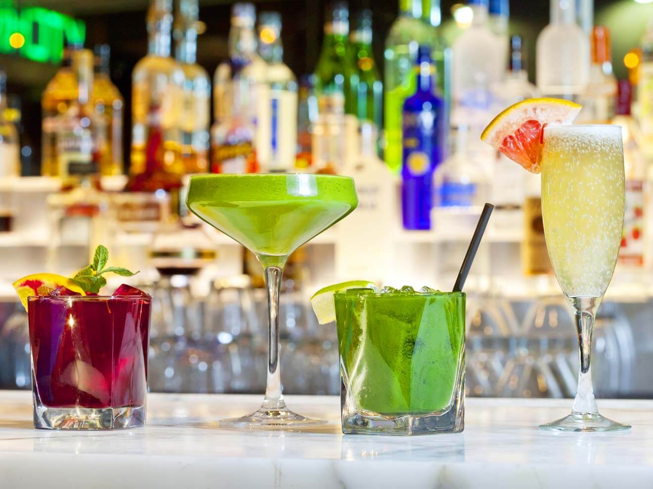 Vegetable Cocktails From KTCHN Restaurant