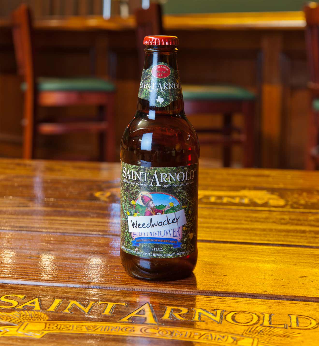 Saint Arnold Weedwacker Bottle