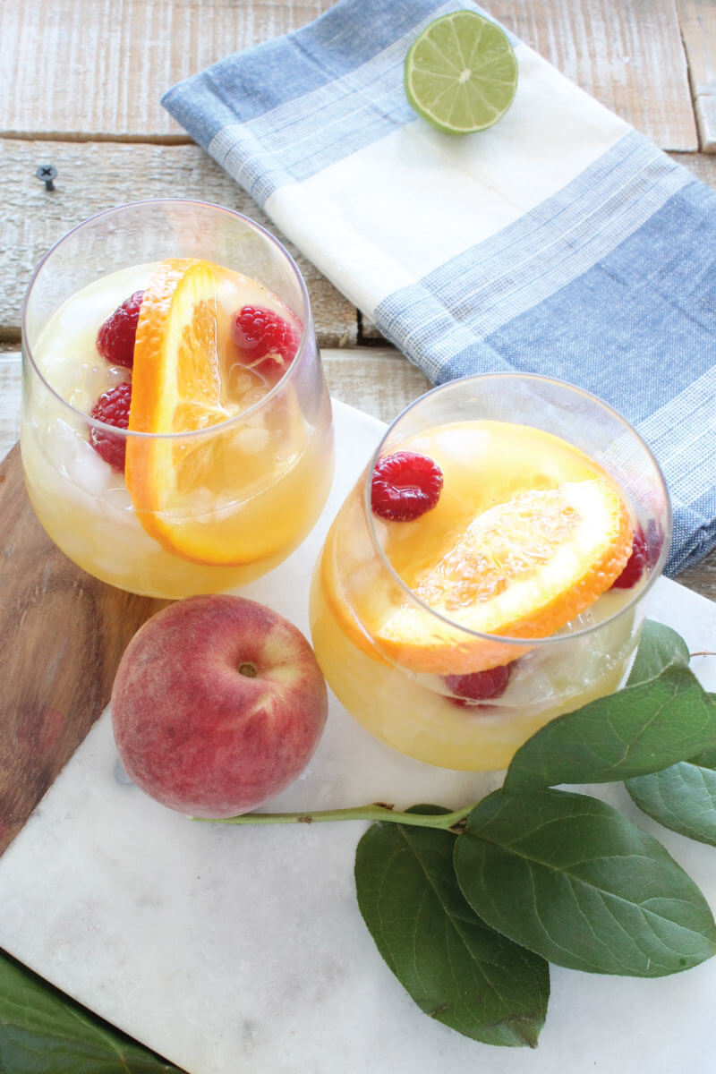 White Peach Sangria