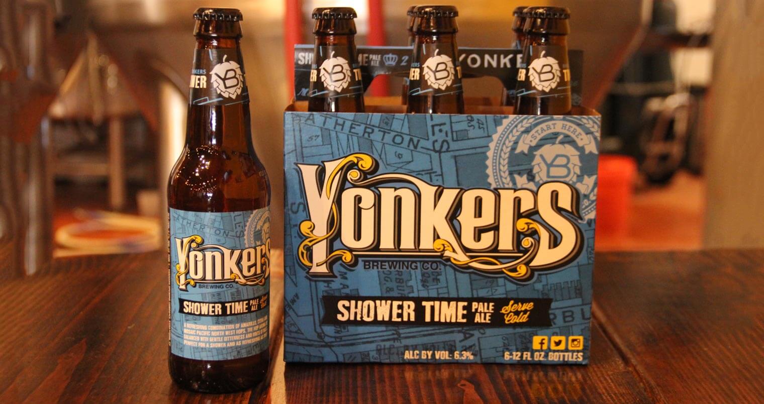 Yonkers Brewing Co. Launches Warm Weather Seasonal Beer, shower time IPA, beer news, featured image