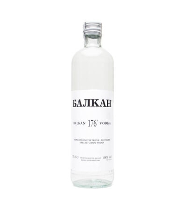 Balkan Vodka - An Intense Bulgarian Vodka at 176 Proof